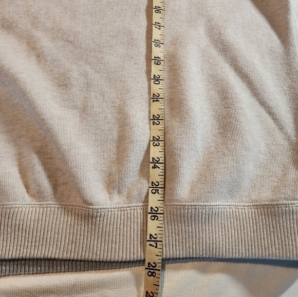 Tommy Bahama 1/4 Zipper Beige Pullover ‎ Sweater - Picture 11 of 13